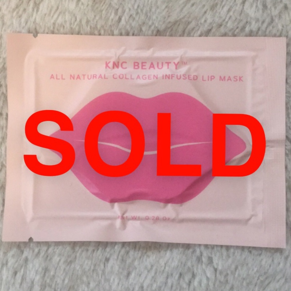 FREE with purchase! KNC Beauty COLLAGEN LIP MASK
